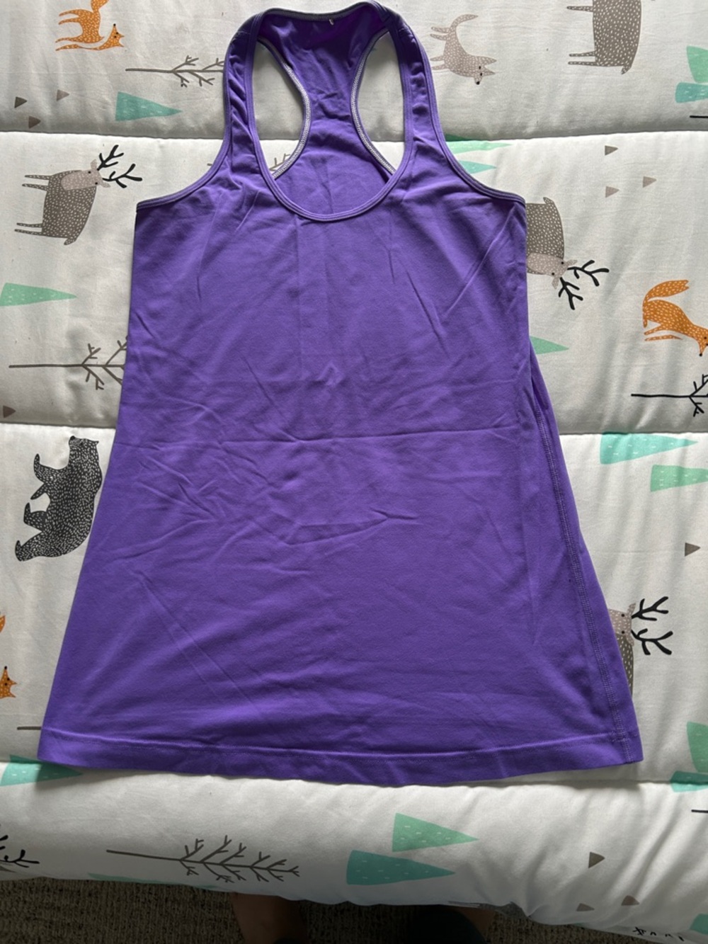 Lululemon Purple Racerback Tank